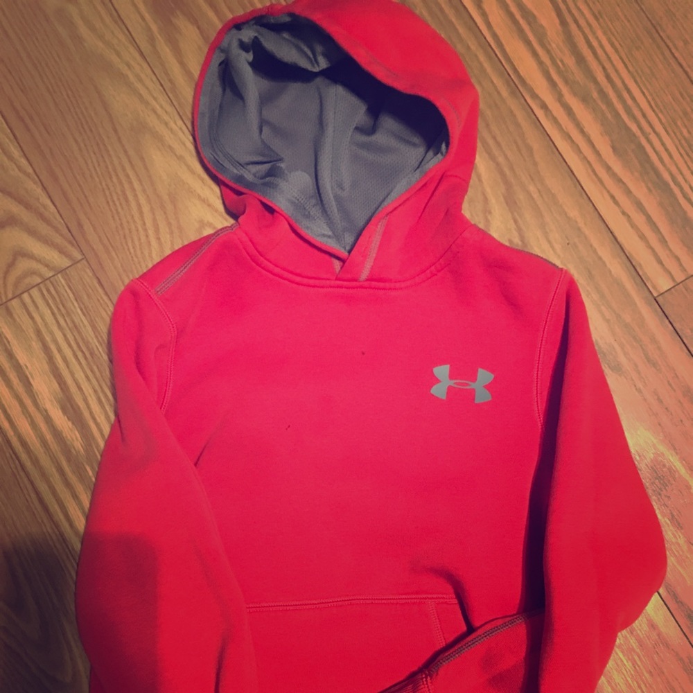 Under Armour Boys Hooded Sweatshirt Size Small